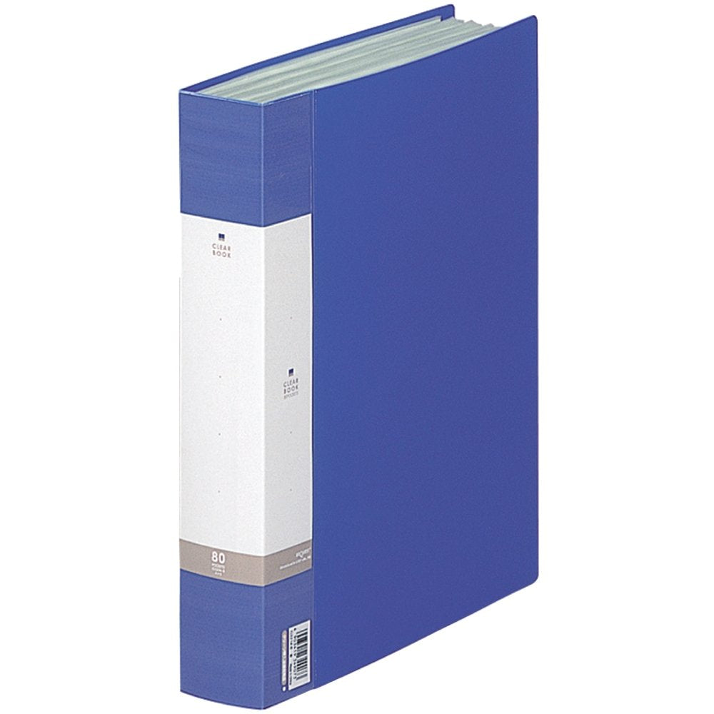 Licht Love request clear book A4 portrait 80 pieces blue G3204 (japan import)