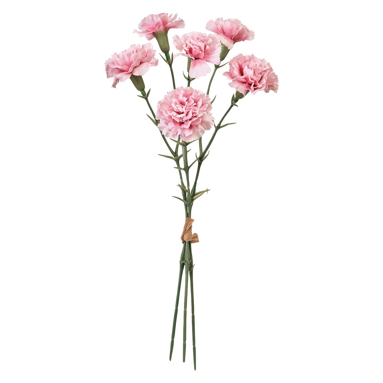 Tokyodo FM001650-002 Artificial Flowers Bonheur Carnel Bundle, Pink, Flower Diameter 1.8-2.0 x L13.0 x Width 5.9 inches (4.5-5 x 33 x 15 cm), Pack of 3