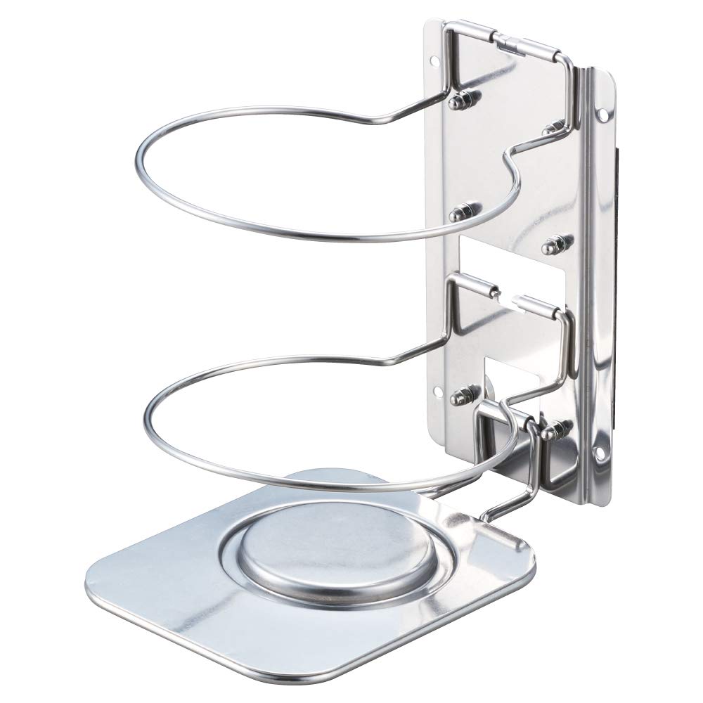 King Jim TEH10 Wall Mount Holder, Silver