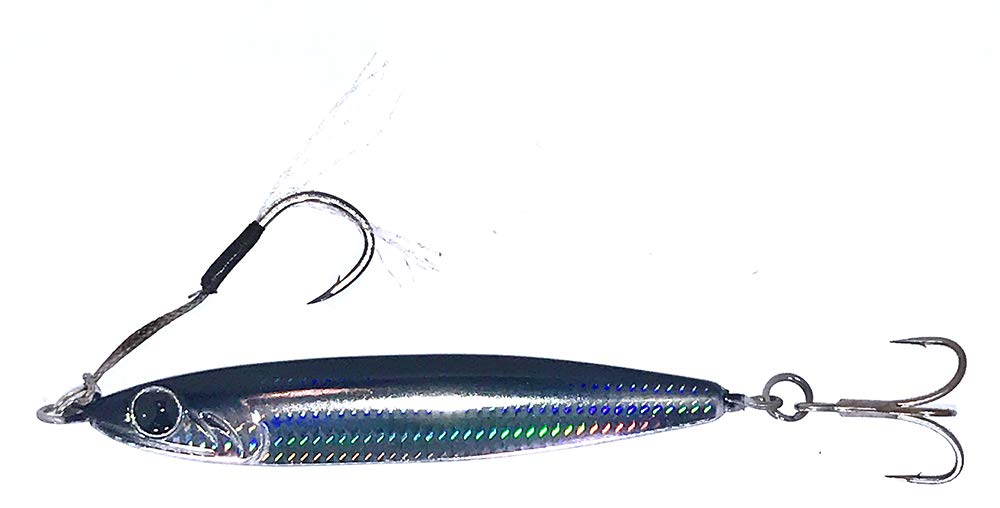 ZEAKE Metal Jig RS004, R Sardine, 1.4 oz (40 g), Anchovy