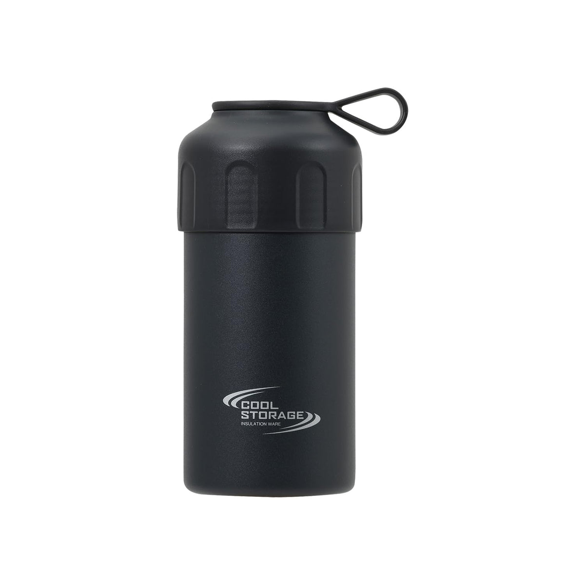 Pearl Metal D-6780 Cold Insulation, Plastic Bottle Cover, Holder, Cooler, 16.9 fl oz (500 ml), 20.9 fl oz (600 ml), 13.8 fl oz (390 ml), Stainless Steel, Vacuum Insulated, Black, Cool Storage, Can