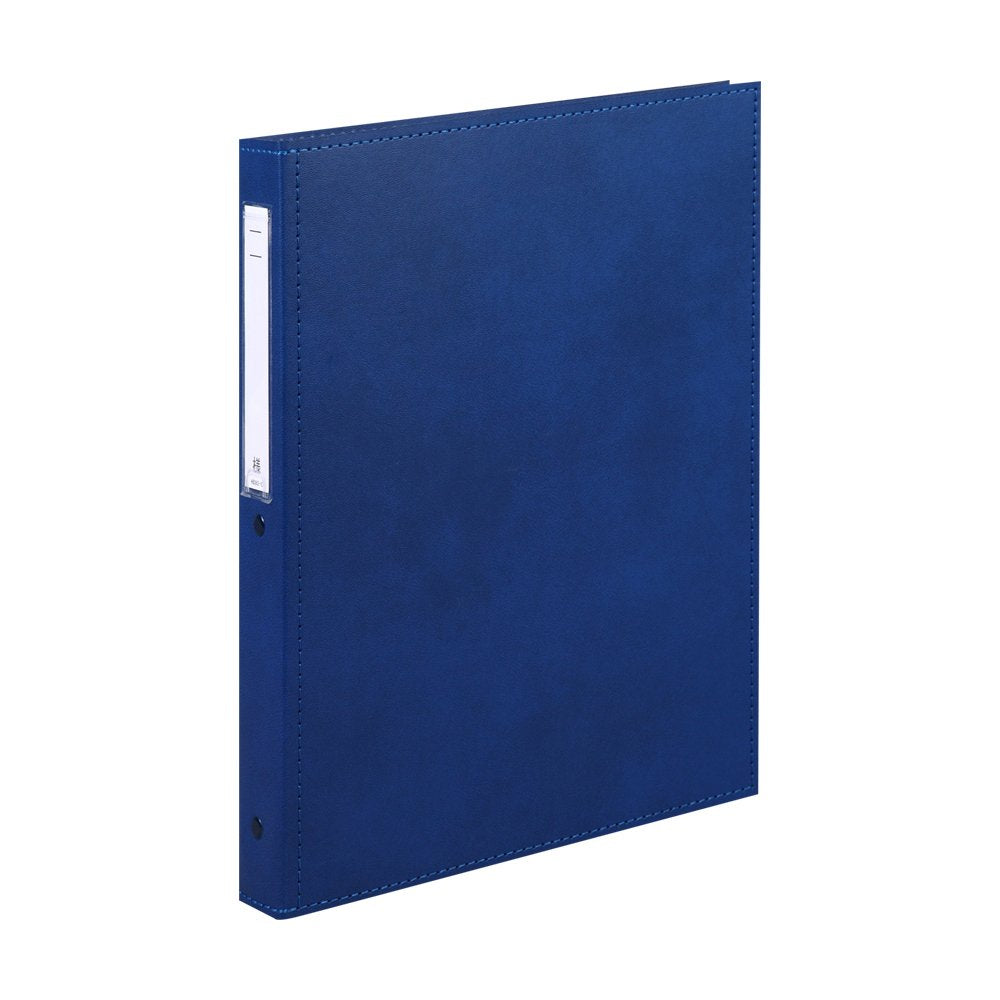 Lihit Lab HB438-1 Carte Book, Thick Type, A4, 30 Holes, Blue