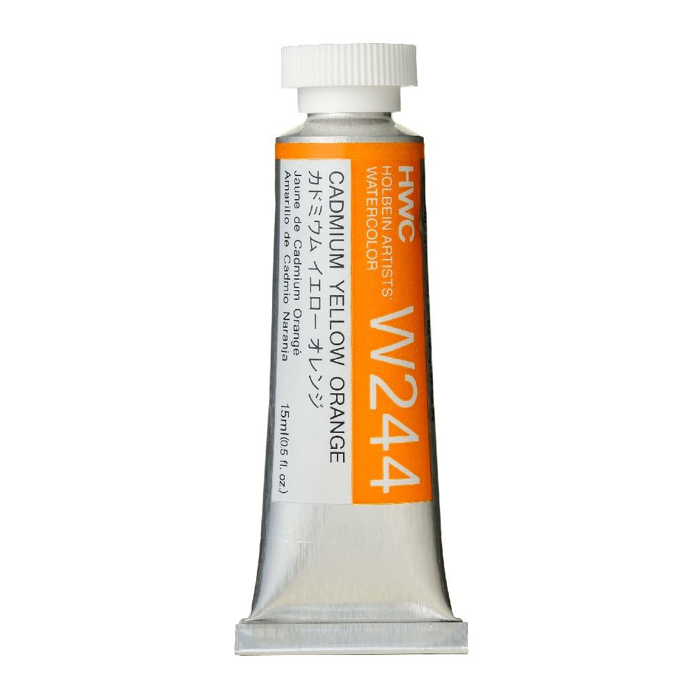 Holbein Artist's Watercolor 15ml Tube (Permanent Yellow Orange) W238