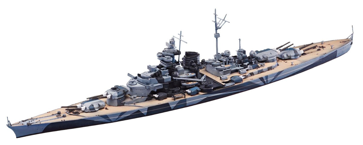 Aoshima German Battleship Tirpitz 1:700 Scale Plastic Model Kit