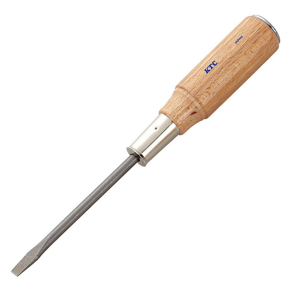 Kyoto Tools (KTC) MD-200 Wooden Handle Screwdriver, Negative Through Type