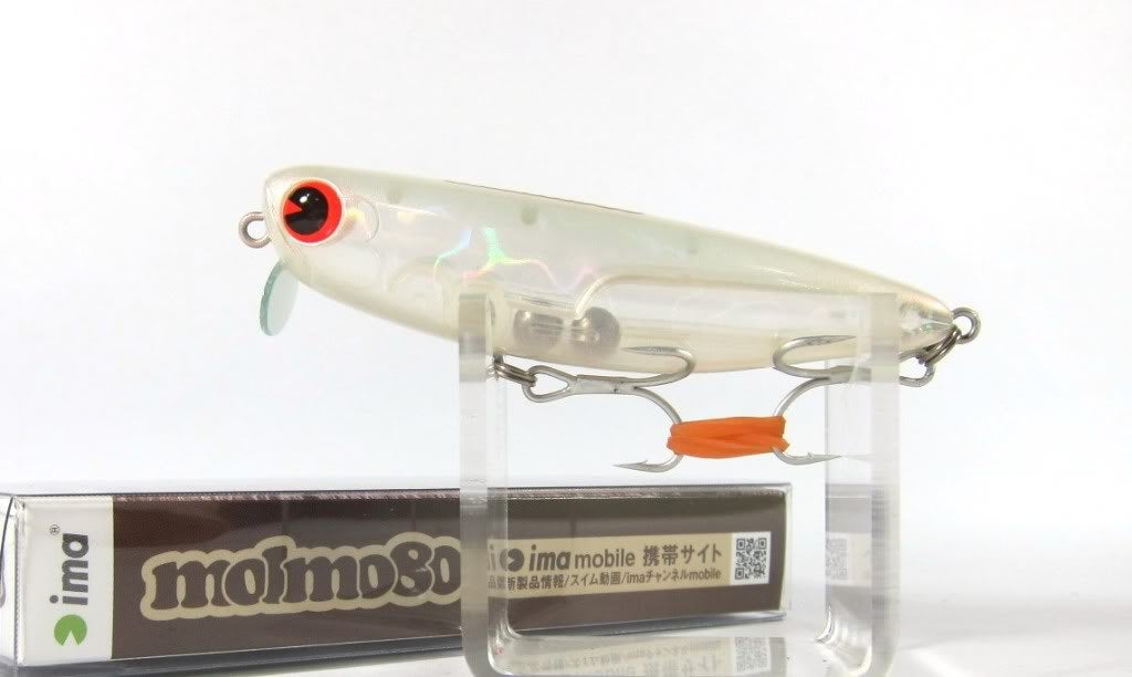 AMS Design (ima) #MO80-003 152024 Minnow Morumo, 3.1 inches (80 mm), 0.4 oz (12 g), Coral Pink