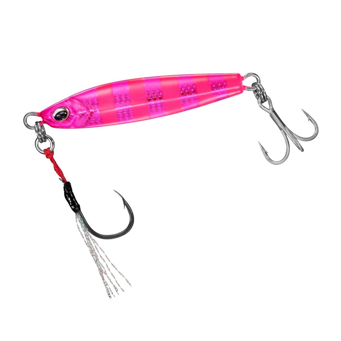 DAIWA Jig Samurai Jig R SB 2.1 oz (60 g) UV Pink Zebra