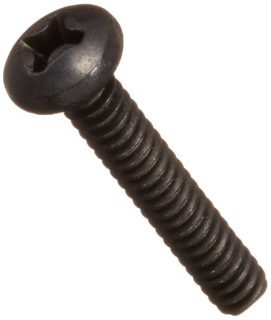 SCUD Single Coil Pickup Mounting Screws, Inch Size, 8P Black W-SPB