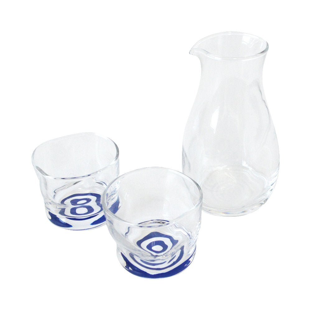 Cold Sake Glass, Sake Tasting Cup (Kiki - Choko) Made in JAPAN ADERIA