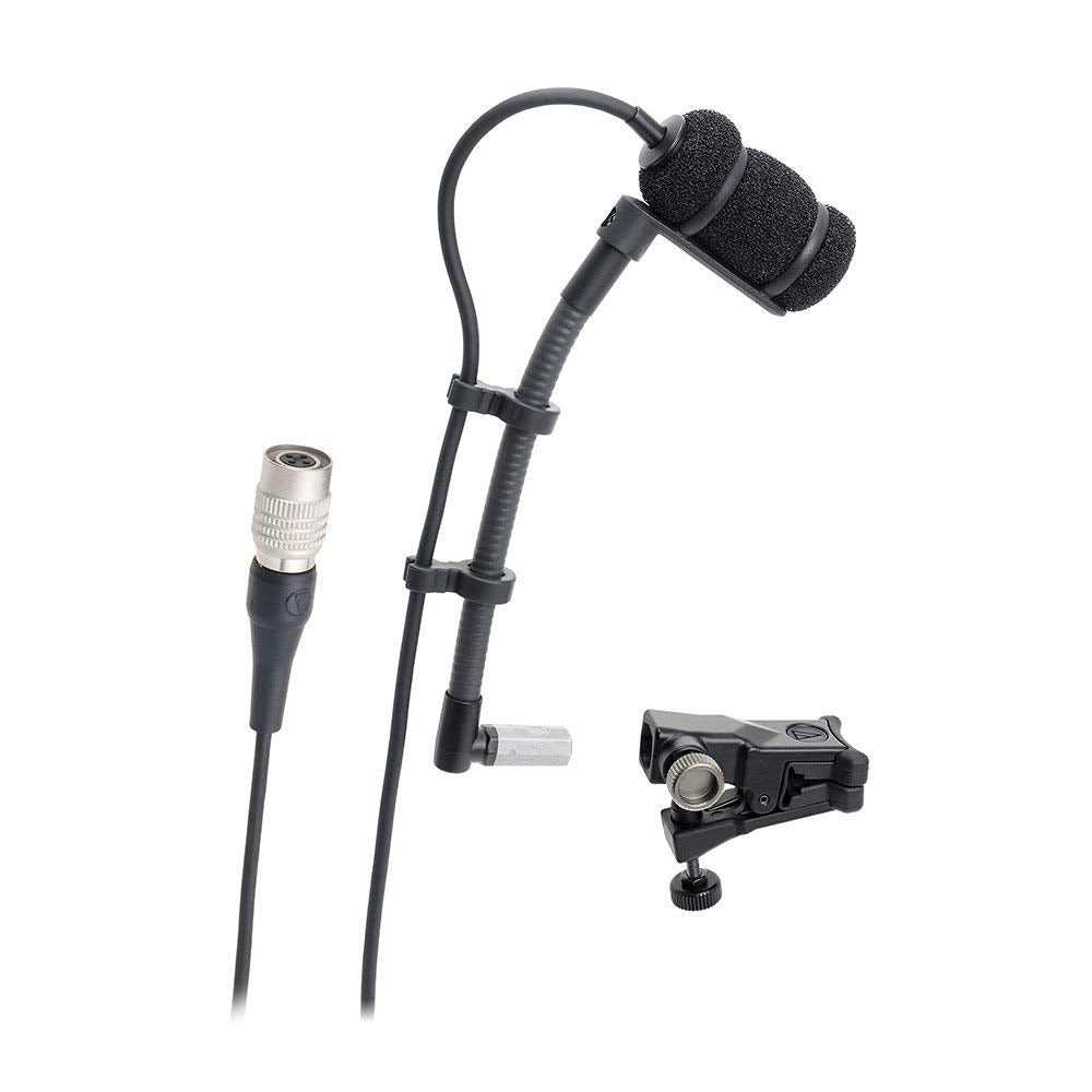 Audio-Technica ATM350UcW Clip-On Instrument Microphone CW Wireless