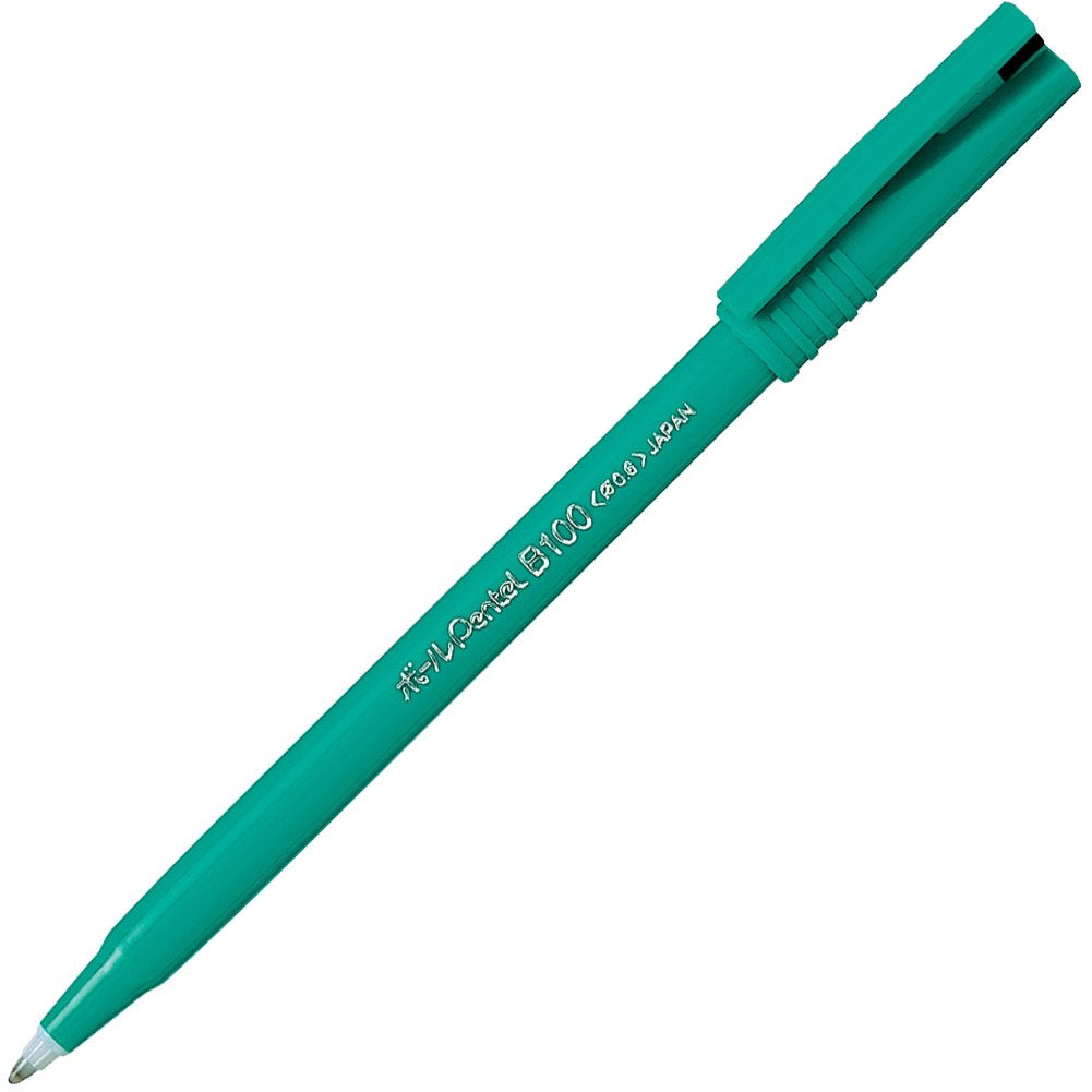 Pentel B100-AD Water-Based Ballpoint Pen, Ballpoint Pen, Black, 10 Pieces