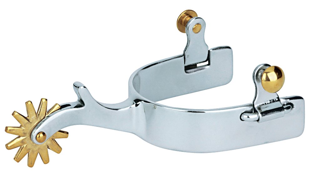 Weaver Leather Men's Spur with Plain Band