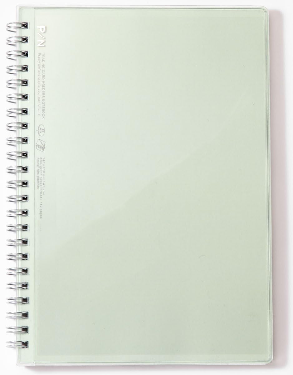 Iroha Publishing PiN NOTE GPN-04 A5 Size/Ring Type Green