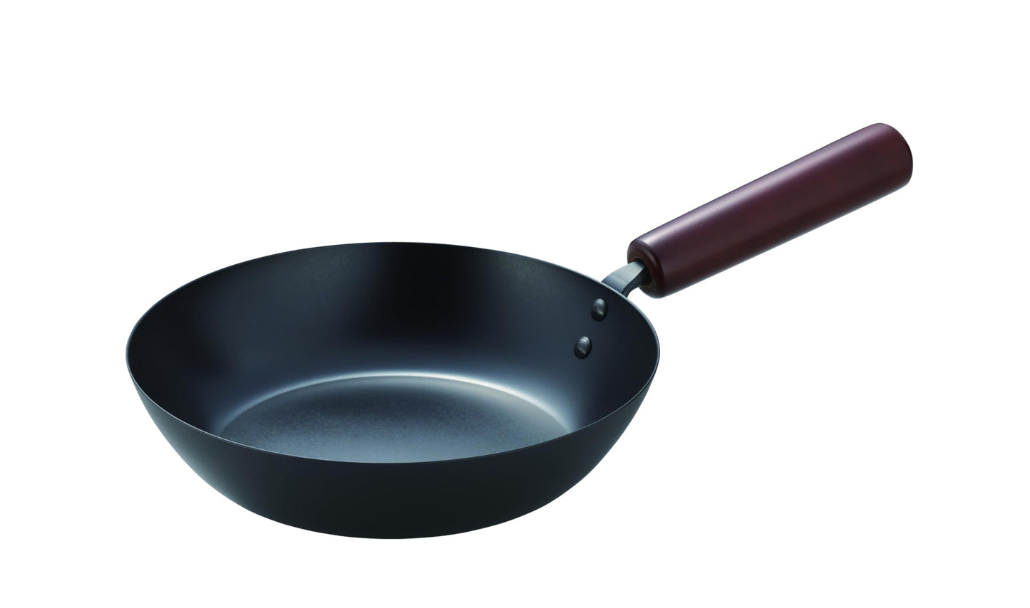 田辺金具(Tanabe Kanagu) My Commitment Iron Pot Series, Frying Pan, 7.9 inches (20 cm), Silicone Coating