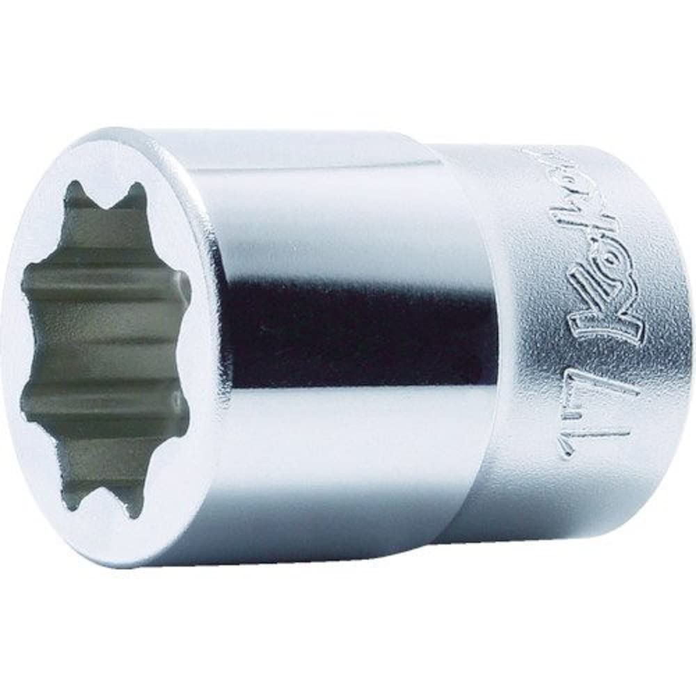 Ko-ken 4109M-14 1/2 Sq. Dr. Double Square Socket 14mm