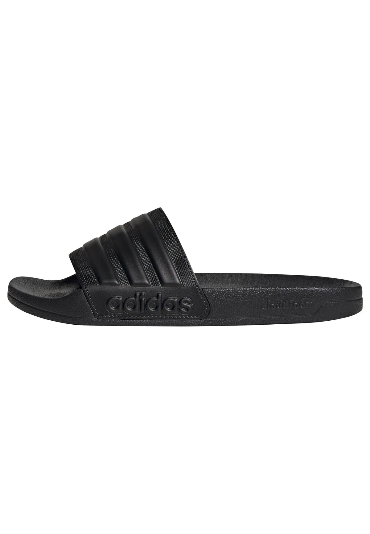 adidas Adilette Shower Slides, Unisex-Adult Flip Flops, Core Black Core Black, 43 EU