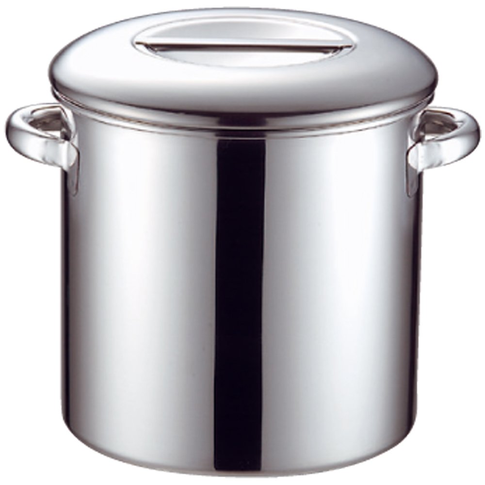 Yamashita Kogei KO 19-0 04-0222-0409 Kitchen Pot Inner Lid Type, 8.7 inches (22 cm), Hand Included