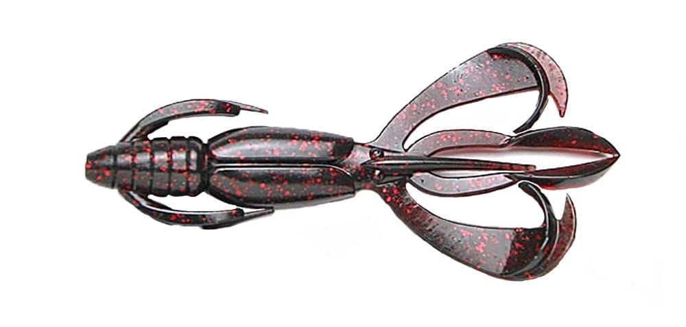 Keitech CF28411 Crazy Flapper Black Cherry, 2.8"