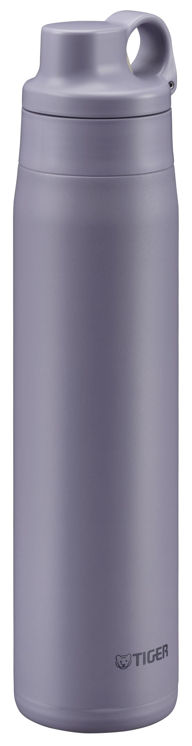 Tiger Vacuum Insulated Bottle with Stainless-steel Straw, 30oz (880ml),MTS-W088VG, Grayish Purple