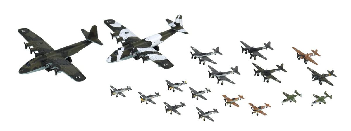 Pit Road 1/700 Skywave Series WWII German Air Force Aircraft Set 4 Plastic Model S61
