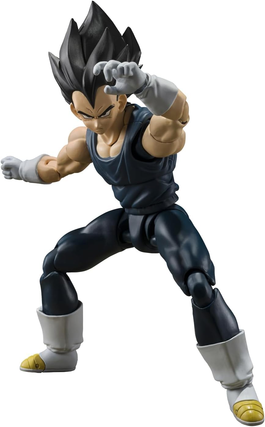 TAMASHII NATIONS - Dragon Ball Super: Super Hero - Vegeta Super Hero (Reissue), Bandai Spirits S.H.Figuarts Action Figure