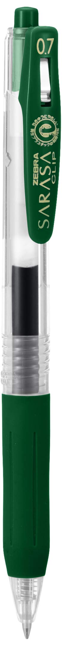 Zebra Sarasa Clip Pen 0.7 mm, Viridian (JJB15-VIR)