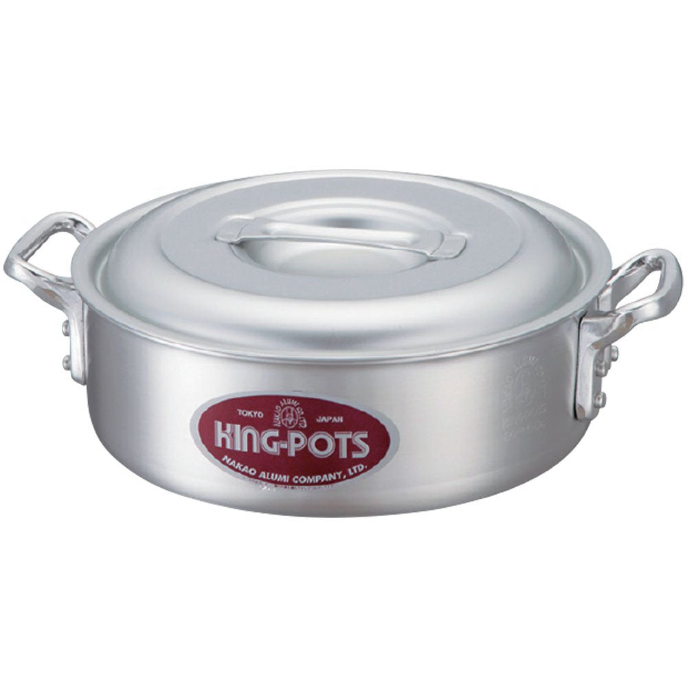 Yamashita Kogyo King Outer Ring Pot, 14.2 inches (36 cm), 3.6 gal (12 L)