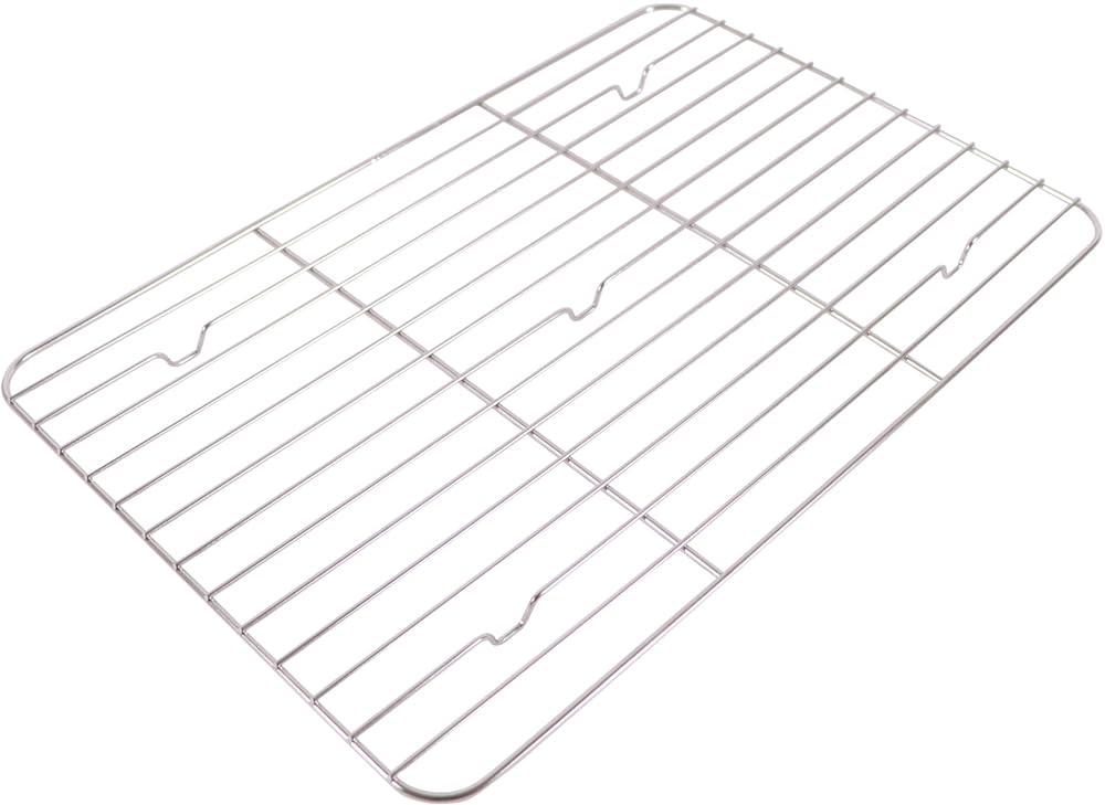 Kanda 021383 KD Square Pad Net, Stainless Steel, 8 Sheets, Made in Japan, Tsubamesanjo, Commercial Use, Tempura, Fried Food