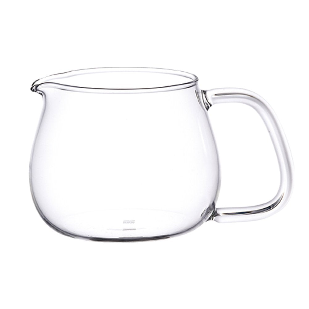 KINTO 8293 UNITEA Jug, 15.2 fl oz (450 ml), Glass, Dishwasher and Microwave Safe
