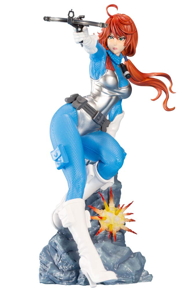 GI Joe Scarlett Sky-Blue BISHOUJO Statue