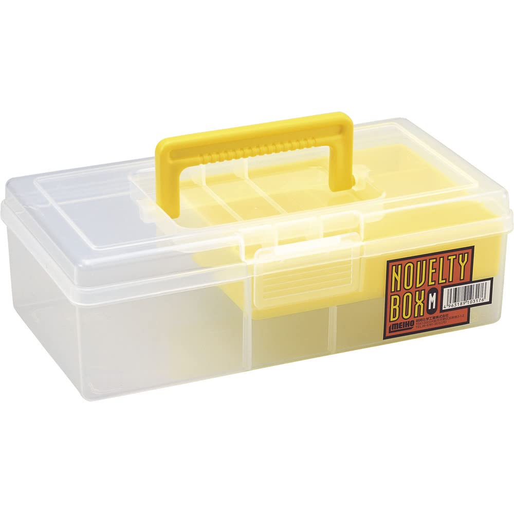 Meiho 103176 Novelty Box, M, Yellow