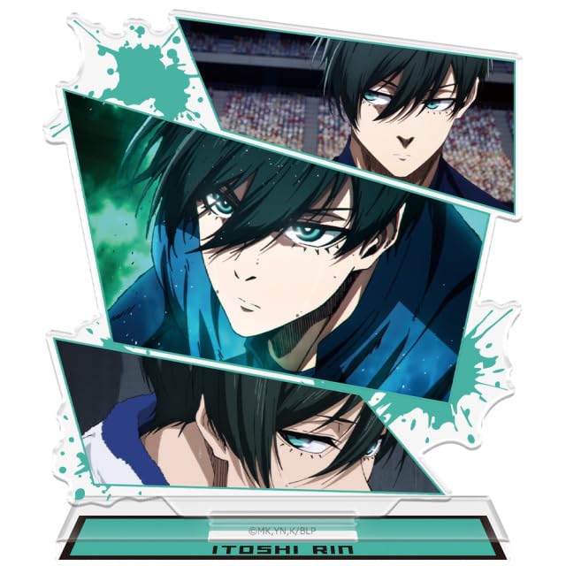 Blue Rock Anime Acrylic Character Stand Rin Itoshi Scene Version
