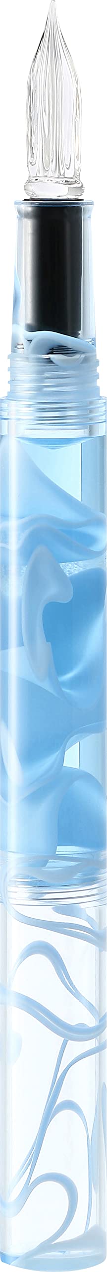 Teranishi Chemical Industry GLAA-BL Guitar Glass Pen with Cap Aurora Ice Blue