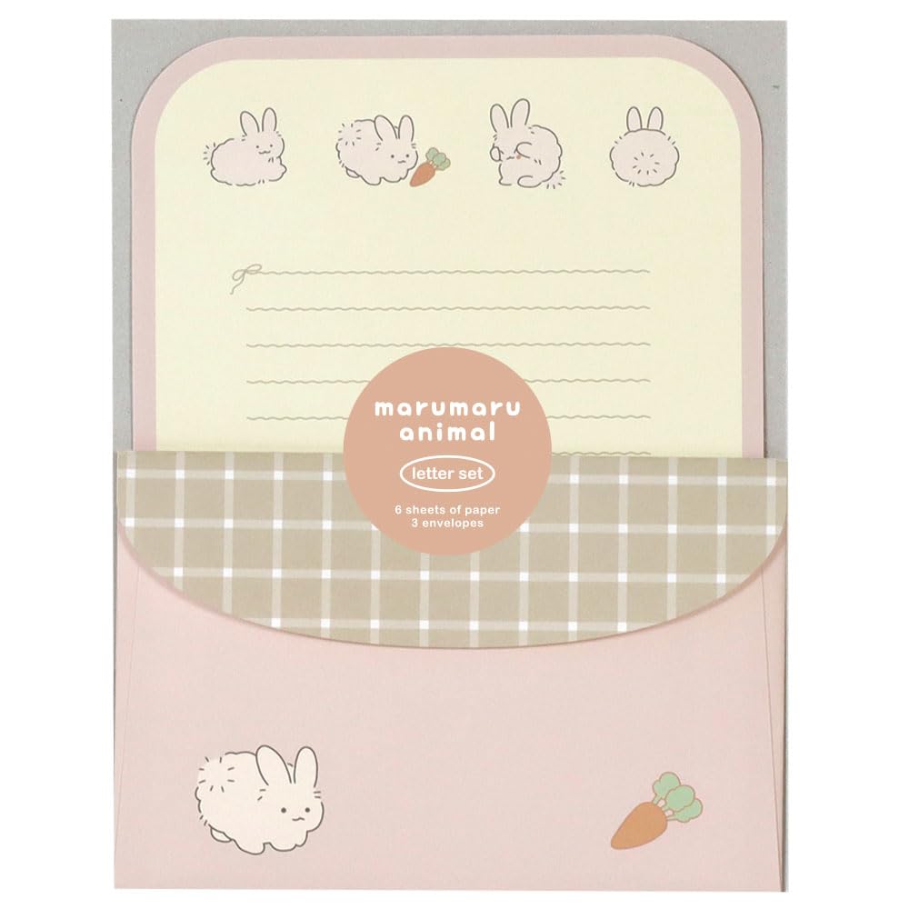 Laboratory Clip Letter Set, Marumaru Animal, Dog, MRLS01-IN