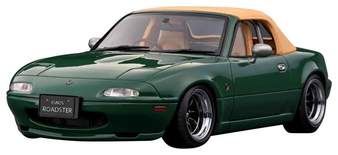 ignition model 1/18 Eunos Roadster (NA) Green Finished Product