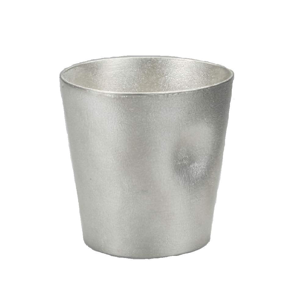 Nosaku 501341 NAJIMI Tumbler, 11.8 fl oz (350 cc), 100% Tin, Silver