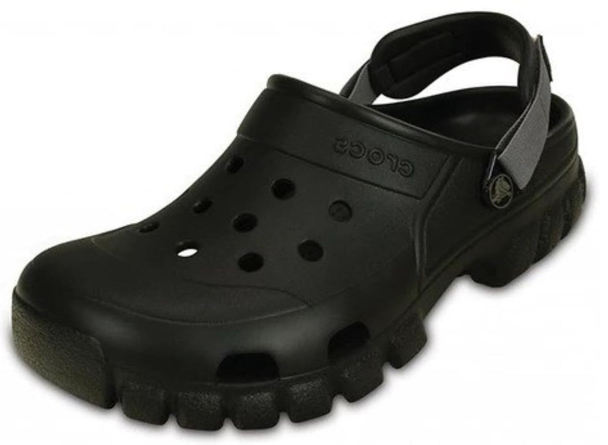 Crocs Unisex Adult Offroad Sport Clogs, Black/Graphite, 4 Men/6 Women