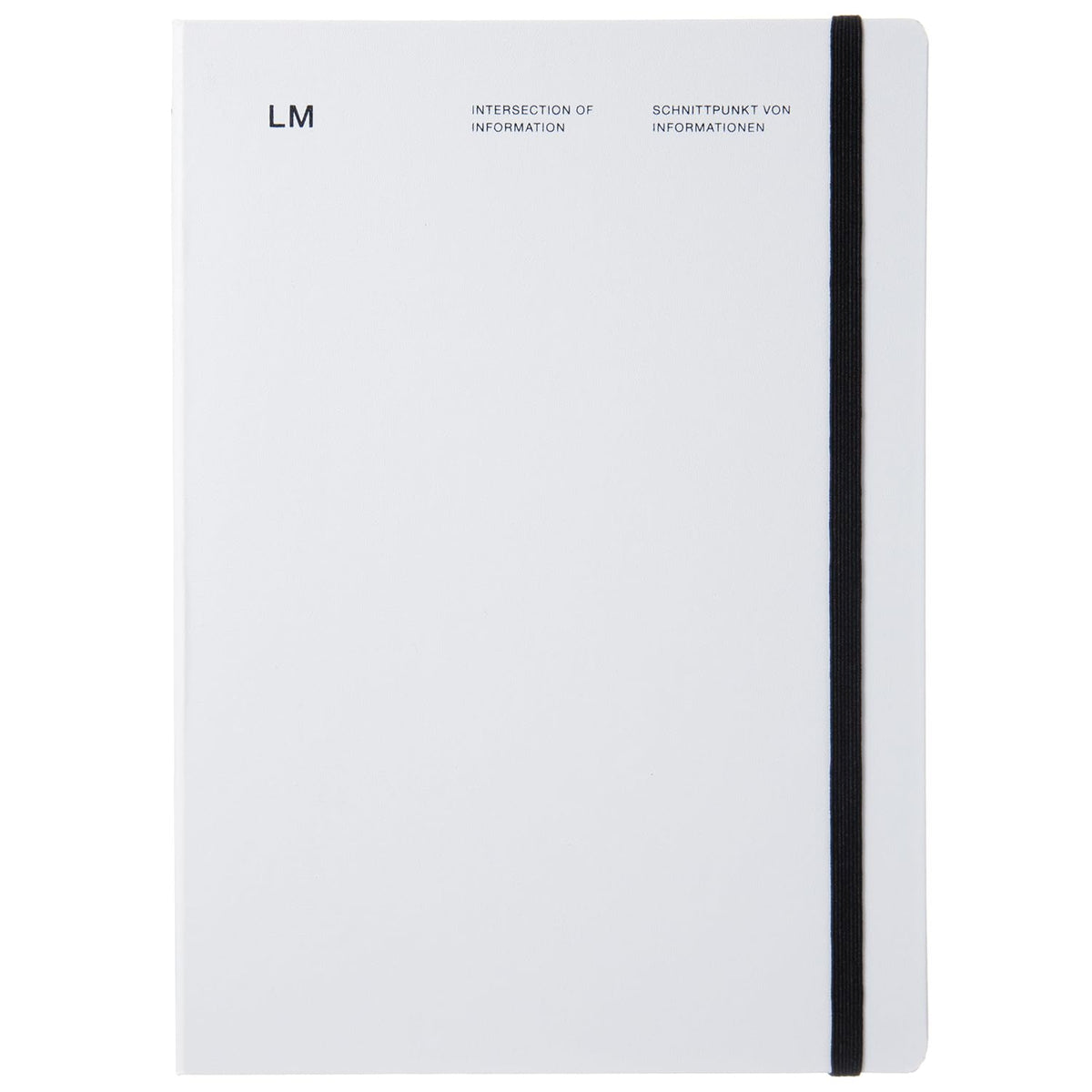 Laconic LMLS12-240WH Notebook 2027 A5 Monthly Hard Cover White (Starts September 2026)