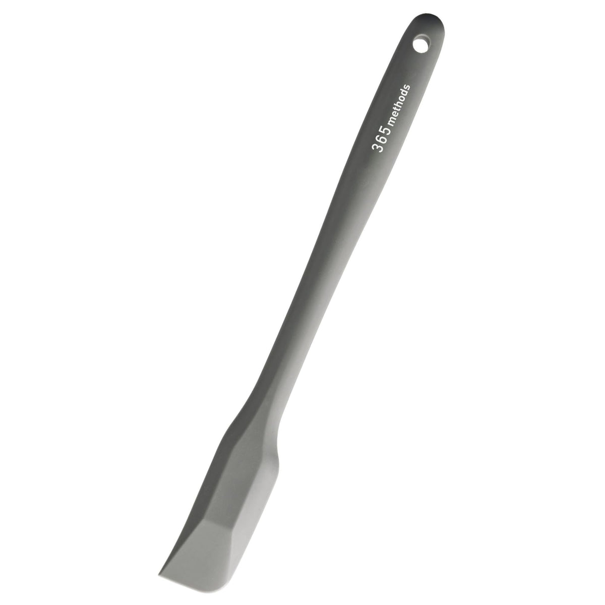 365methods Rubber Spatula, Silicone Spatula, Small, Gray, Heat Resistant, One-Piece Silicone Rubber Spatula, For Frying and Baking - Made in Japan