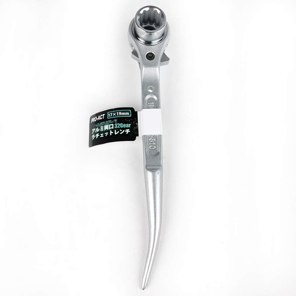 コーナン オリジナル Kohnan Original PROACT Aluminum Ratchet Both Ends 0.7 x 0.7 inches (17 x 19 mm)