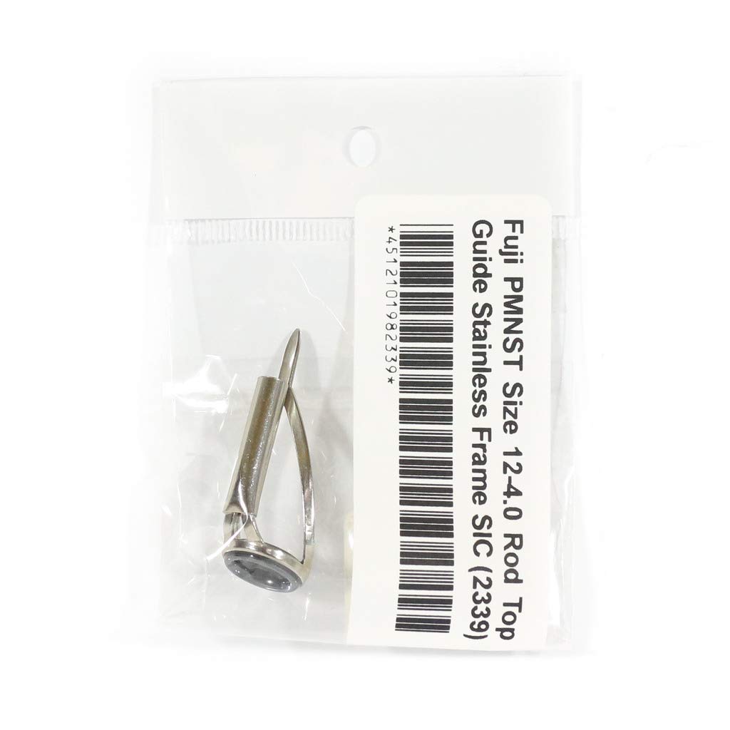 Fuji PMNST Size 12-4.0 Rod Top Guide Stainless Frame SIC x 1 Piece (2339)
