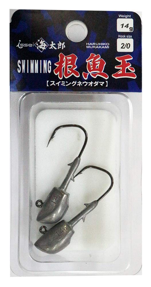 Issei Umitaro Jig Head Swimming Root Fish Ball 0.5 oz (14 g) #2/0.