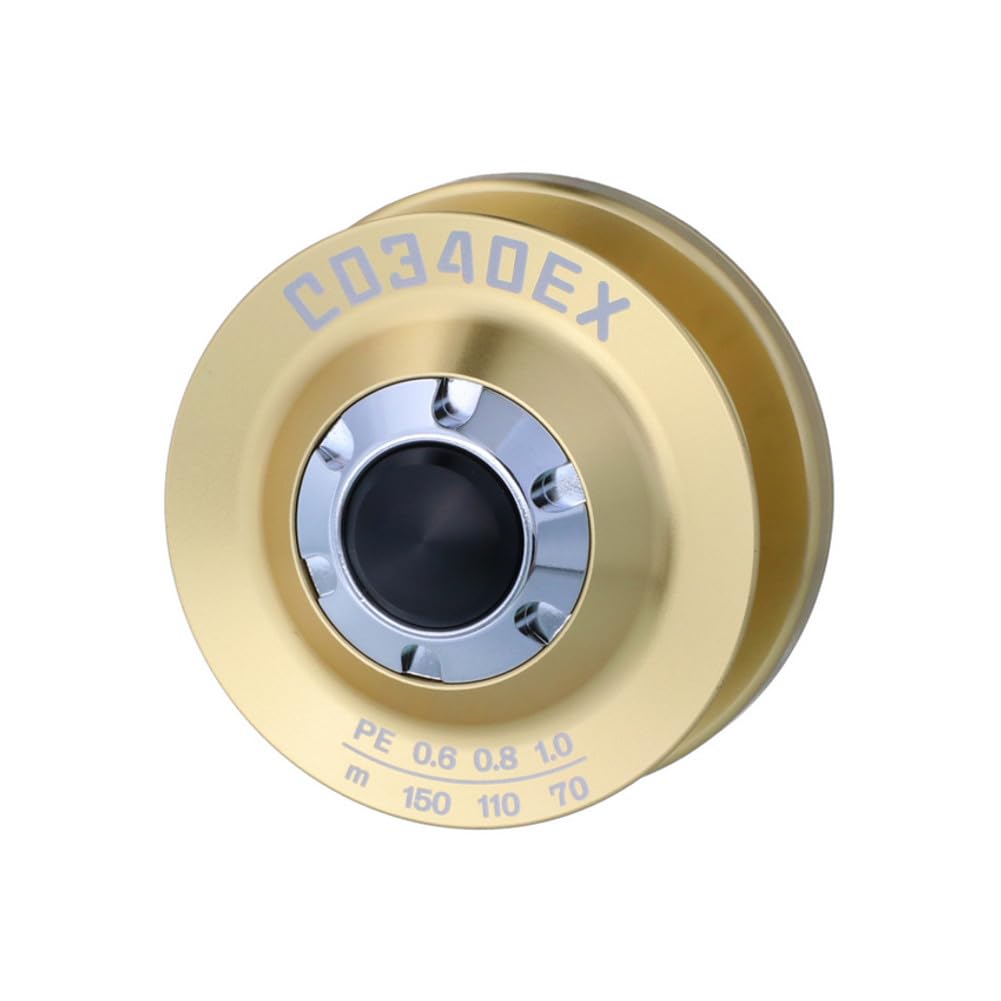 Available cd340ex_cgld Cardinal 3 Aluminum Spool CD340EX Champagne Gold