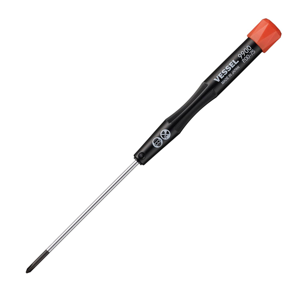 VESSEL Micro Screwdriver Precision for Screws +00 x 75 9900