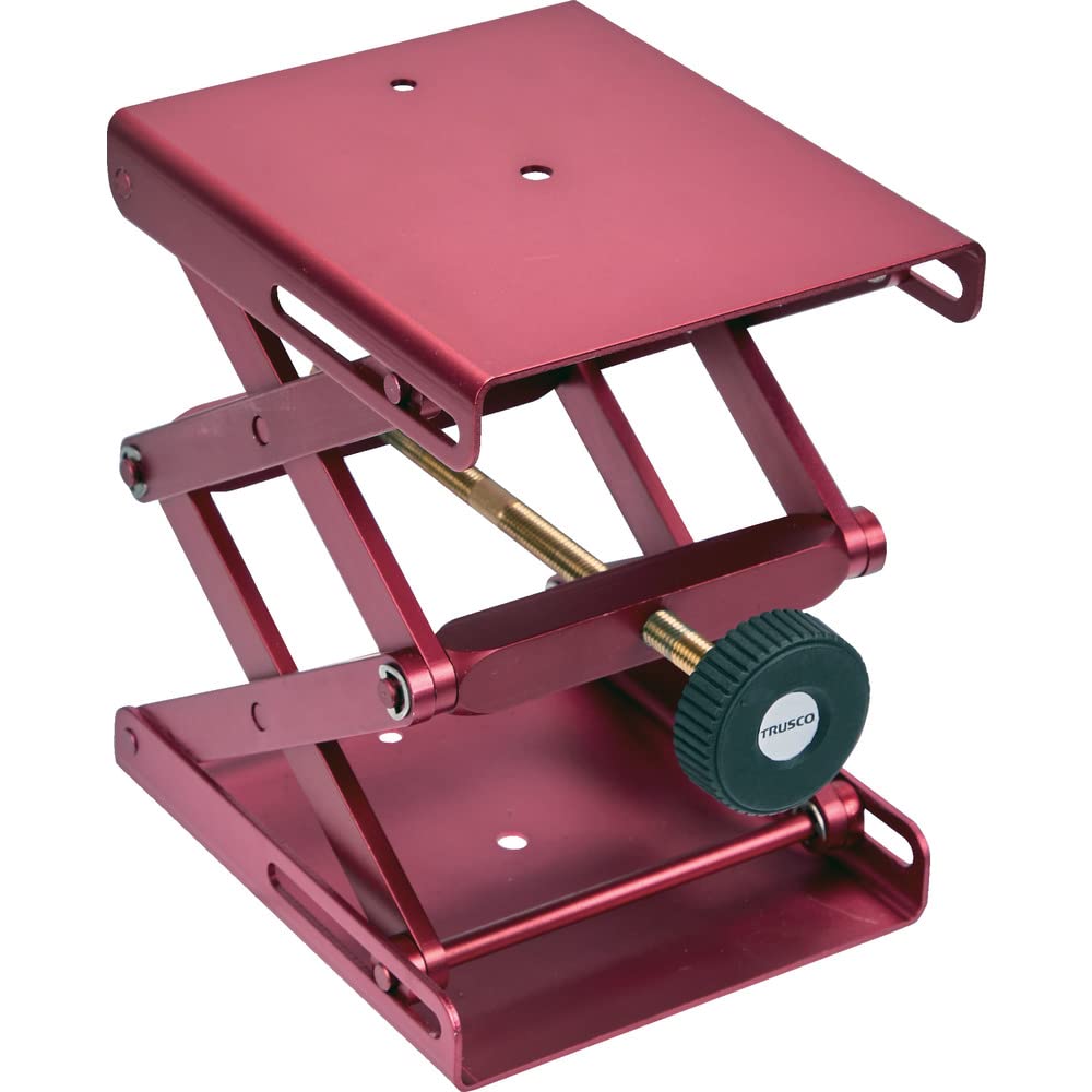 TRUSCO LBJ50-R Color Lab Jack, Red, 4.7 x 5.5 inches (120 x 140 mm)
