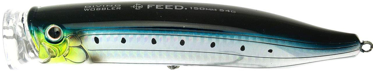 TackleHouse CFDW150 Popper, Contact, Feed, Diving Wobbler, 5.9 inches (150 mm), 1.9 oz (54 g), Sardine Slit HG #07