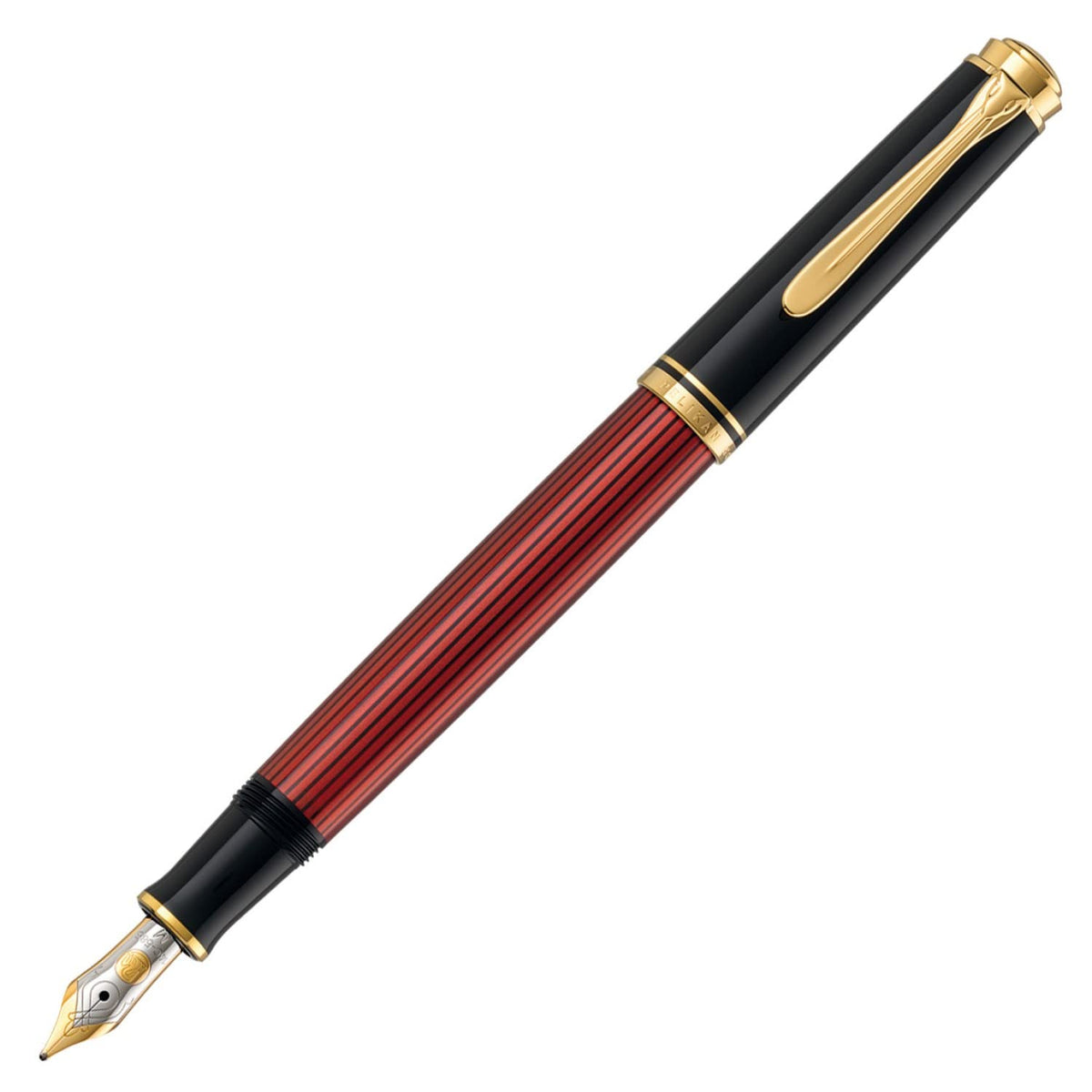 Pelican M400 Fountain Pen, M, Medium Point, Bordeaux Souverlane