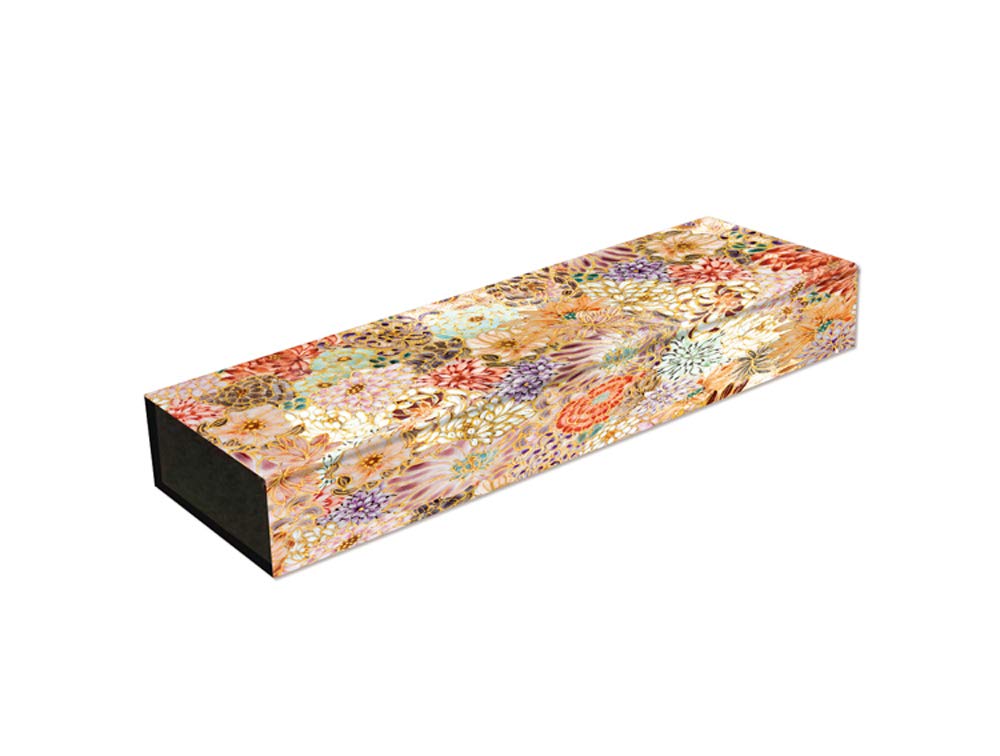 Paper Blank PB5302-6 Notebook, Small Floral Filling, Pencil Case