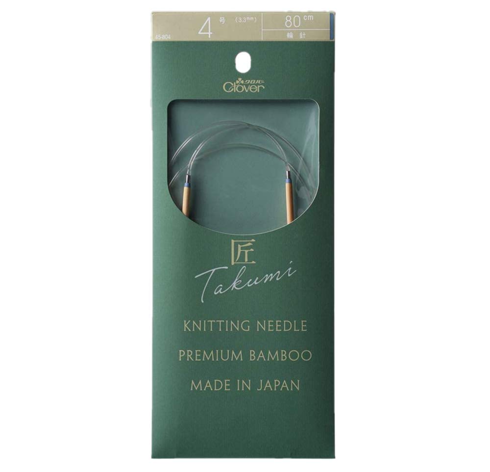 Clover Clover "Takumi" Ring Needle -S 31.5 inches (80 cm) No. 4 45-804