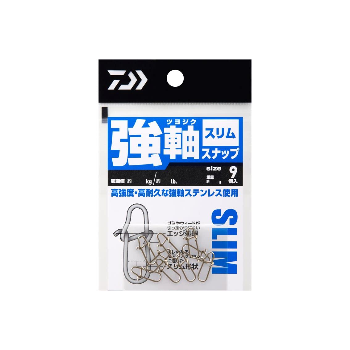 Daiwa Strong Shaft Snap, Slim, SS